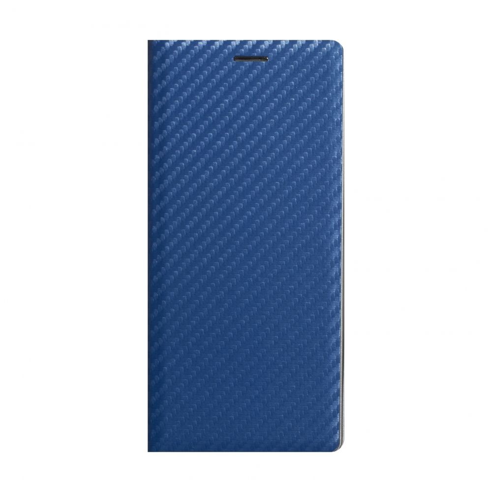 Книжка Carbon для Xiaomi Redmi Note 8T синя-0