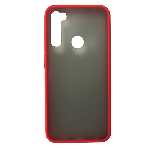 Накладка Totu Gingle для Xiaomi Redmi Note 8  червоний з чорними кнопками-0
