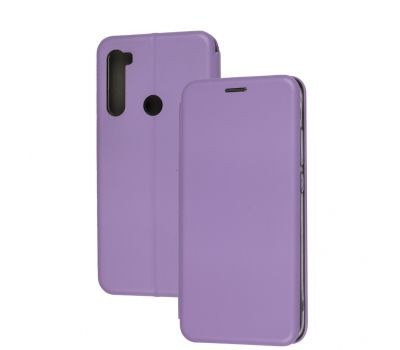 Книжка Premium для Xiaomi Redmi Note 8T Світло бузкова-0