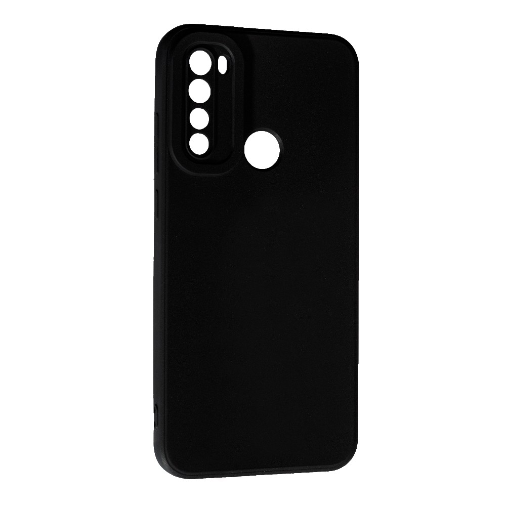 Накладка Silicone SMTT для Xiaomi Redmi Note 8T (Black)-0
