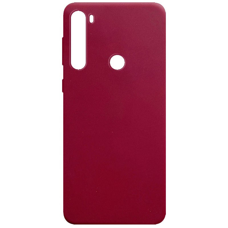 Накладка Candy для Xiaomi Redmi Note 8 бордова-0