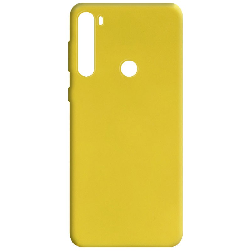 Накладка Candy для Xiaomi Redmi Note 8 жовта-0