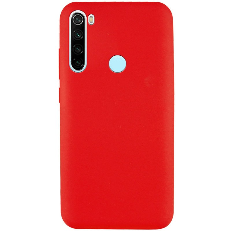 Silicone Cover Full without Logo (A) для Xiaomi Redmi Note 8T (Red)-0