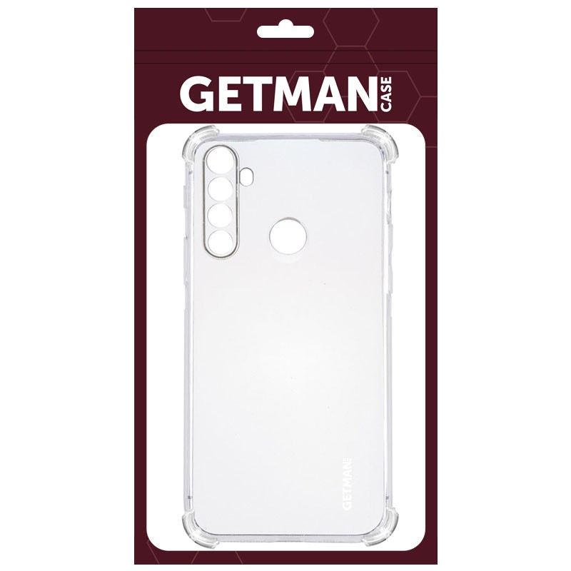 Накладка GETMAN Ease logo WXD для Xiaomi Redmi Note 8T прозора протиударна-1