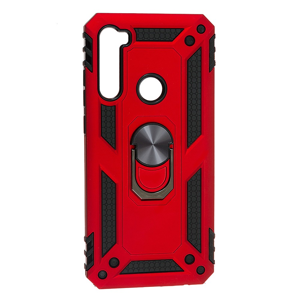 Накладка під магнітний тримач Serge Ring  для Xiaomi Redmi Note 8T Red-0
