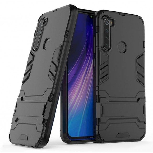 Накладка Hard Defence для Xiaomi Redmi Note 8 чорна-0