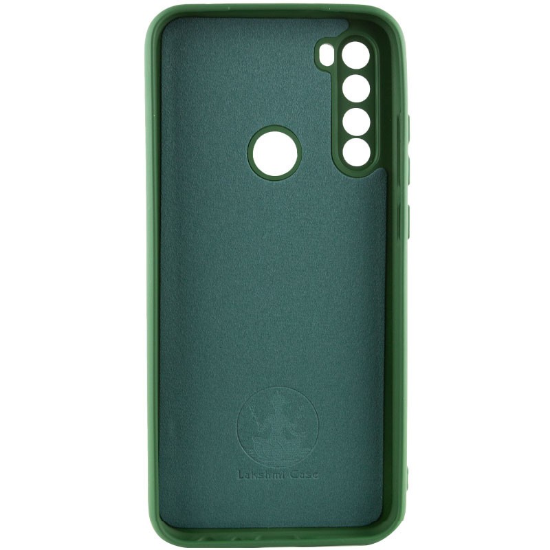 Silicone Cover Full Camera without Logo (A) для Xiaomi Note 8T (Dark green)-1