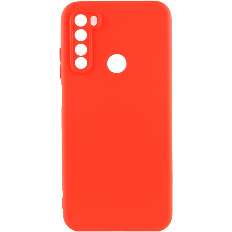 Silicone Cover Full Camera without Logo (A) для Xiaomi Note 8T (Red)-0