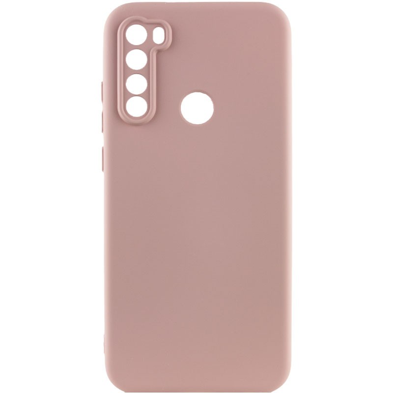Silicone Cover Full Camera without Logo (A) для Xiaomi Note 8T (Pink sand)-0