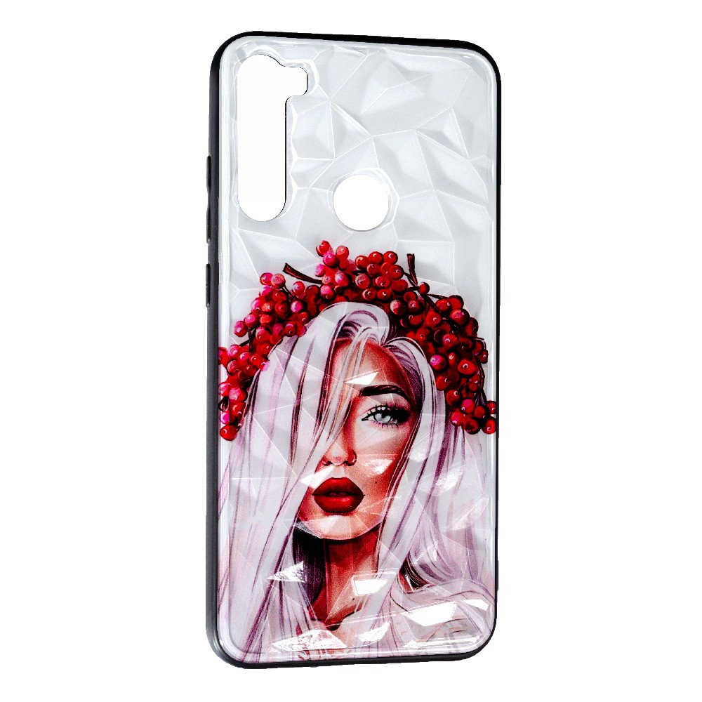 Накладка Ladies для Xiaomi Note 8/Note 8 2021 Ukrainian girl-0