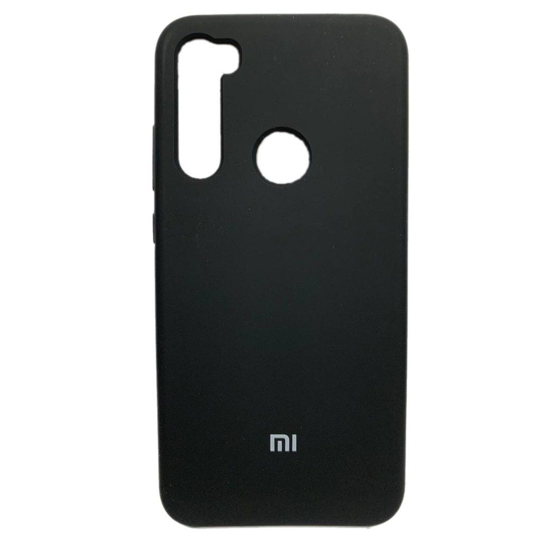 Silicone Case для Xiaomi Redmi Note 8 (Black)-0