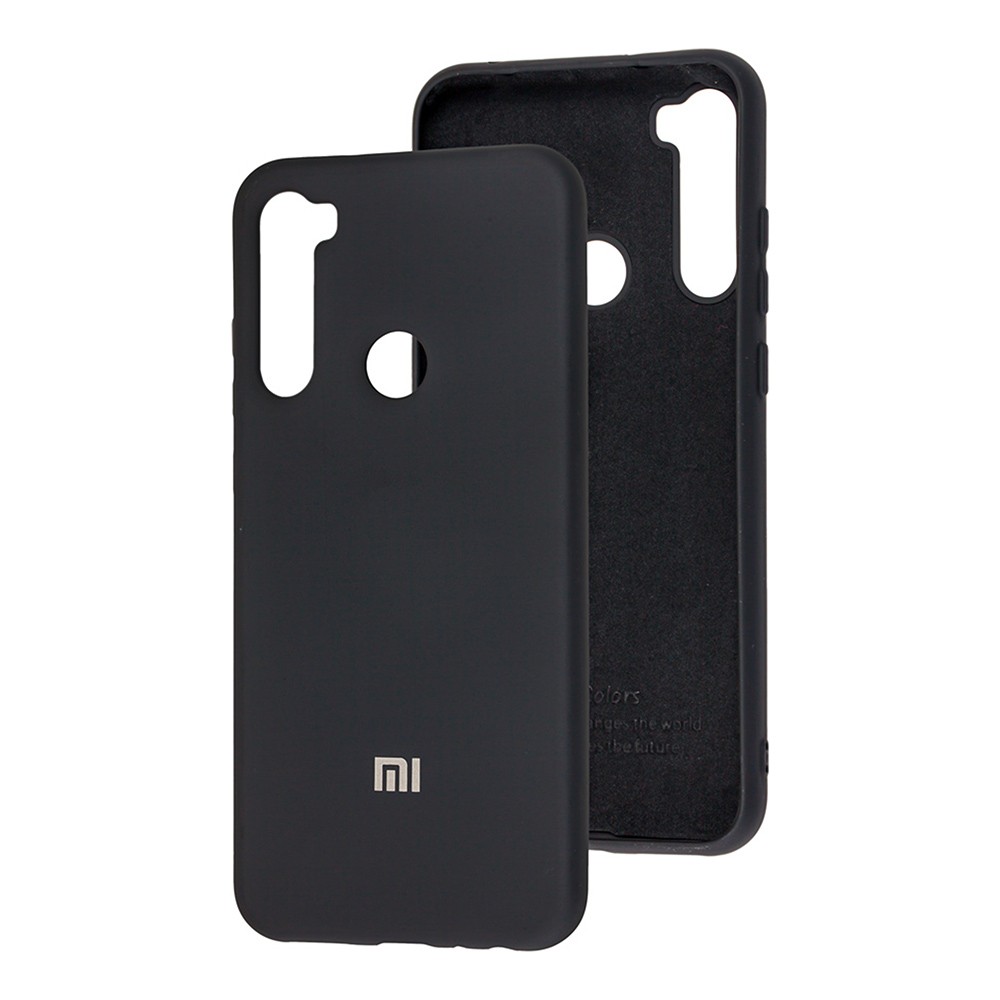 Silicone Cover My Color Full Protective (A) для Xiaomi Redmi Note 8T (Black)-0