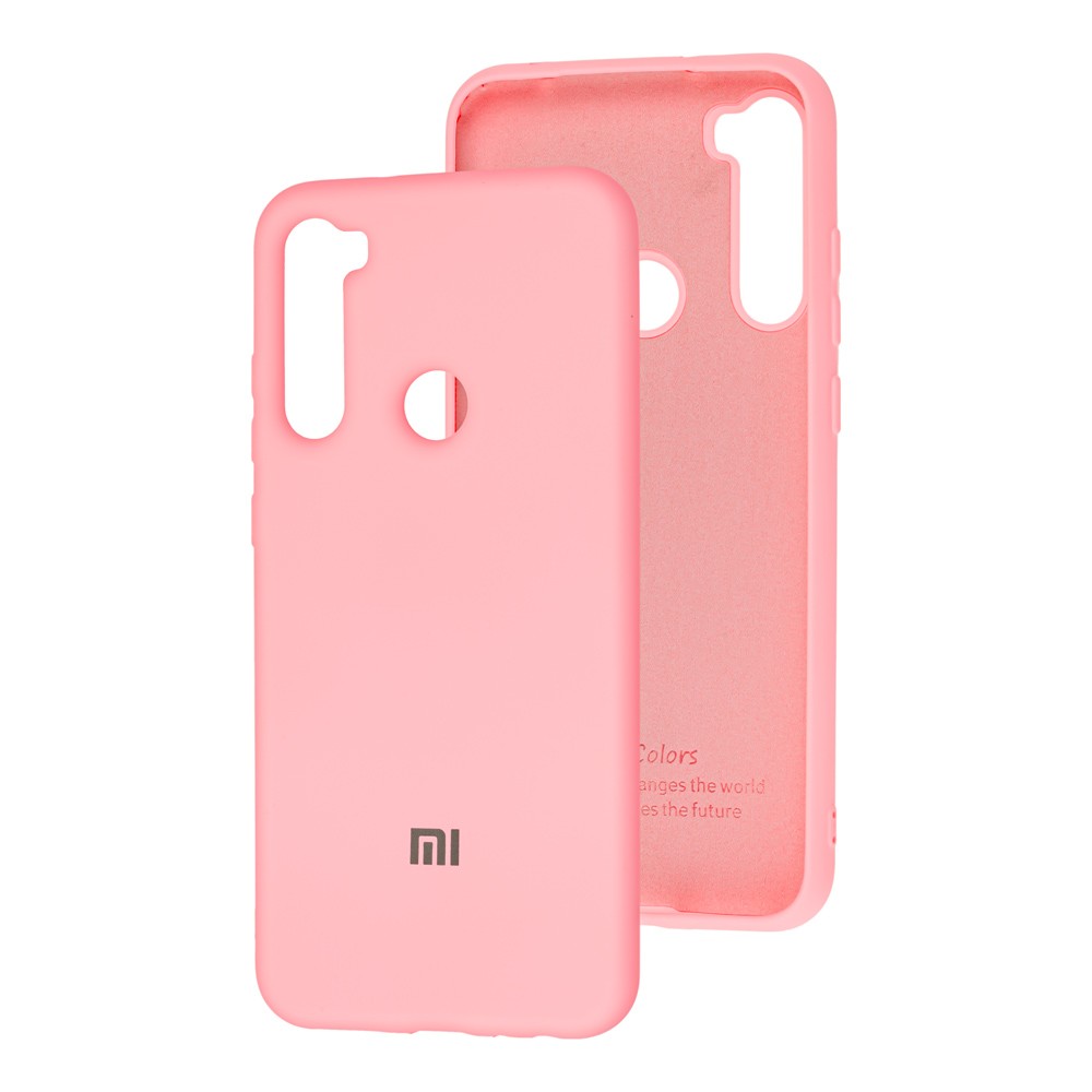 Silicone Cover My Color Full Protective (A) для Xiaomi Redmi Note 8T (Pink)-0
