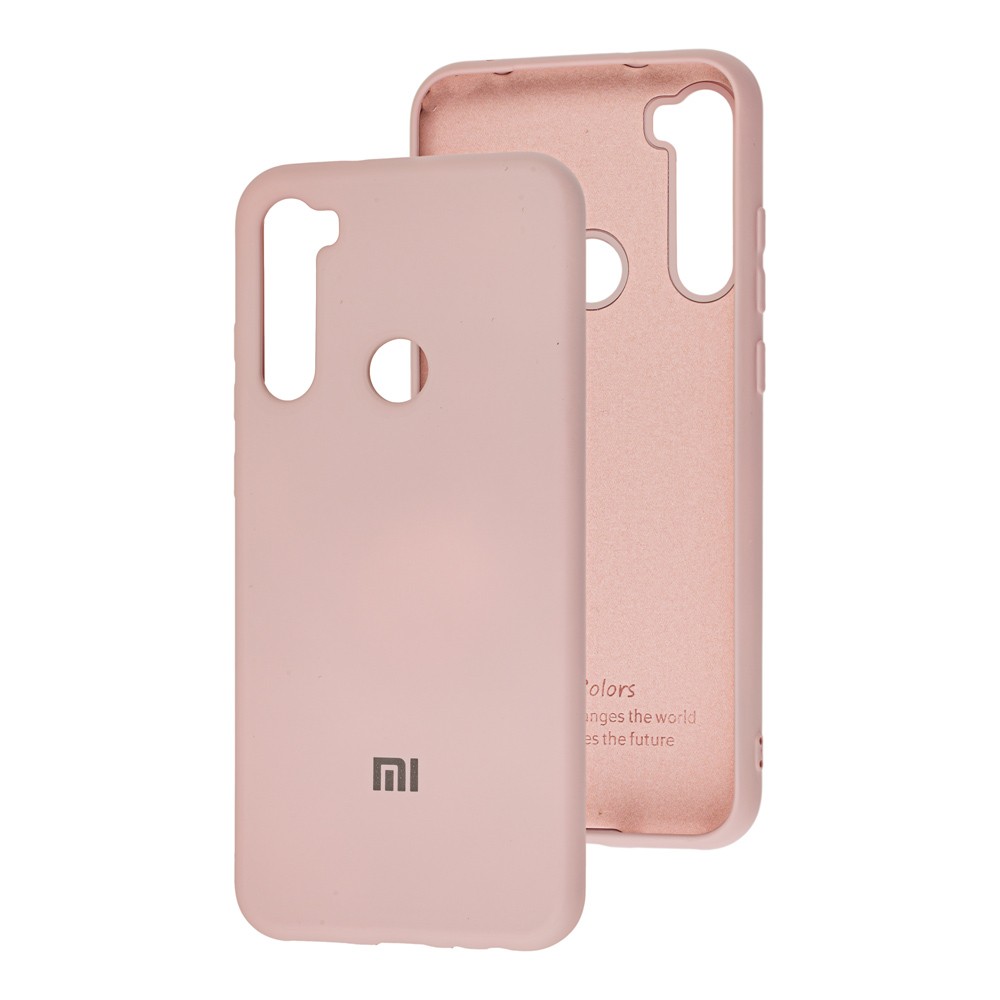 Silicone Cover My Color Full Protective (A) для Xiaomi Redmi Note 8T (Pink Sand)-0