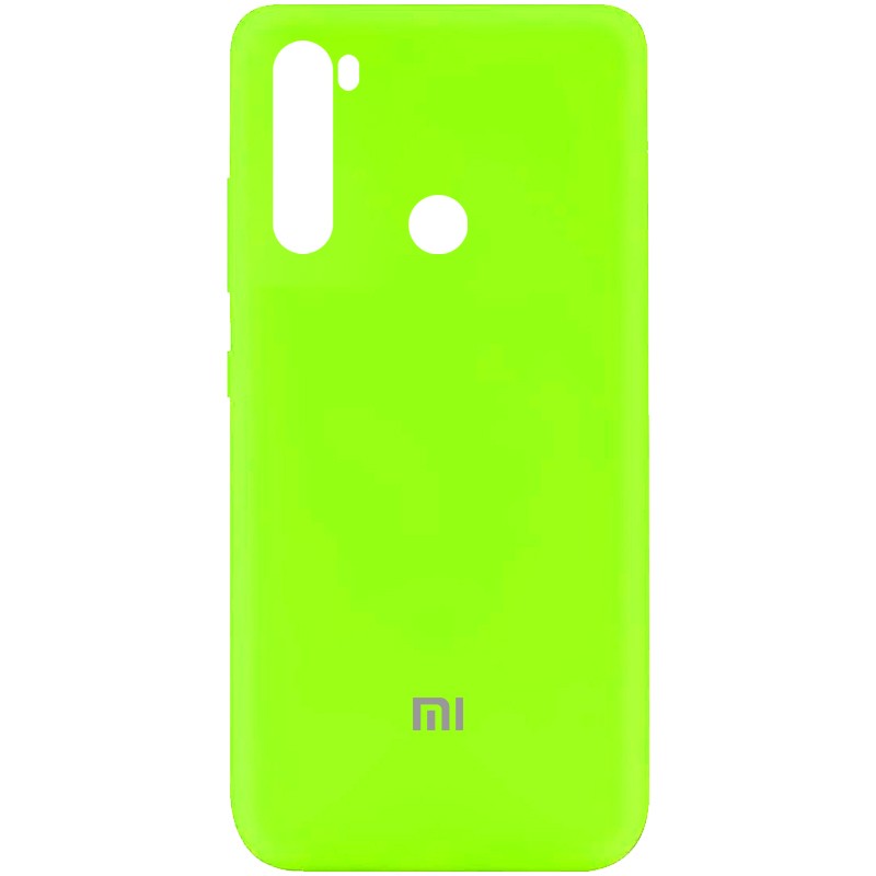 Silicone Cover My Color Full Protective (A) для Xiaomi Redmi Note 8T (Neon Green)-0