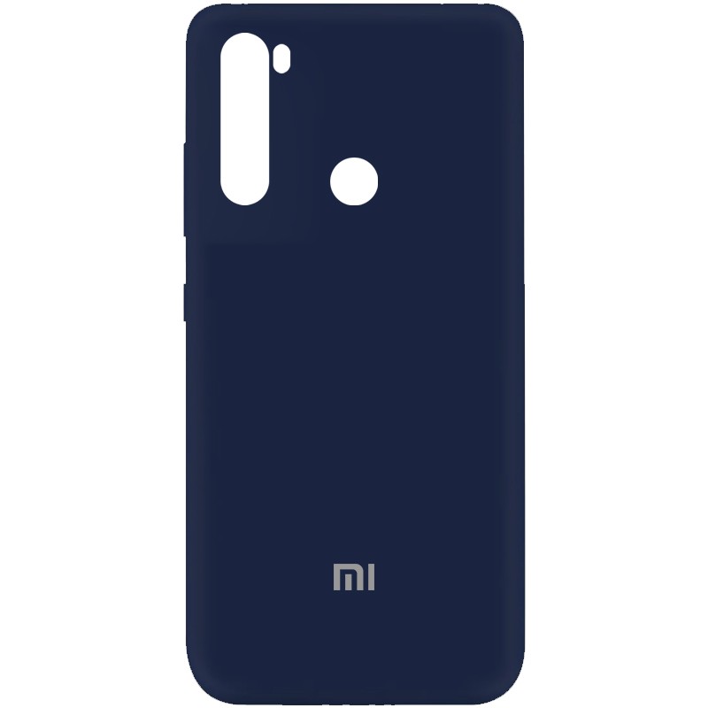 Silicone Cover My Color Full Protective (A) для Xiaomi Redmi Note 8T (Midnight Blue)-0
