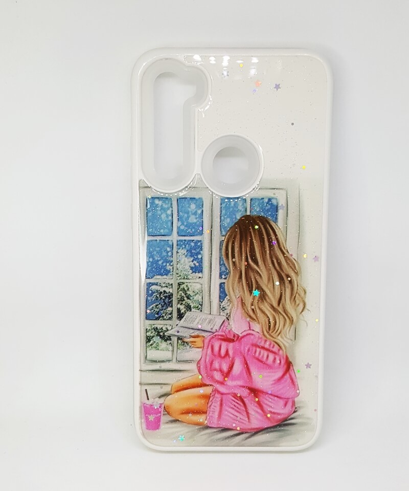 Накладка Mix Art Armor для Xiaomi Redmi Note 8T Дівчина дивиться у вікно-0
