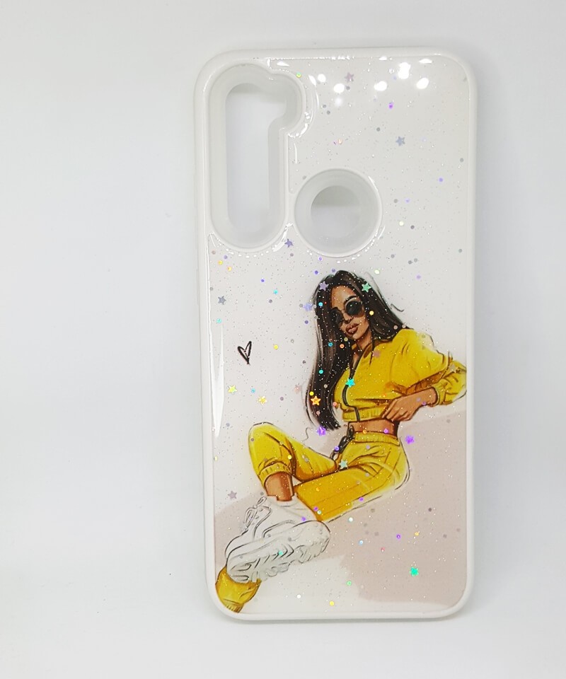 Накладка Mix Art Armor для Xiaomi Redmi Note 8T Дівчина в спортивному костюмі-0