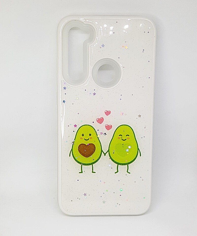 Накладка Mix Art Armor для Xiaomi Redmi Note 8T Пара авокадо-0