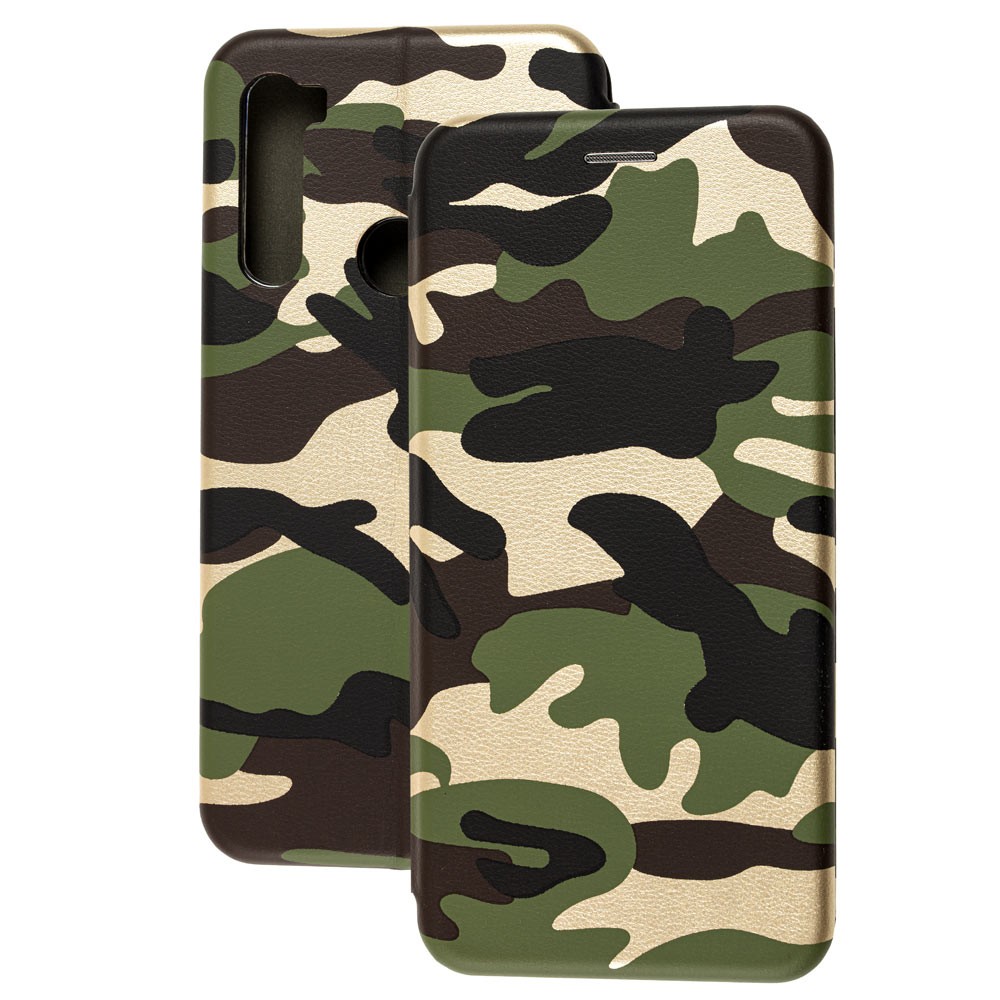 Книжка Premium для Xiaomi Redmi Note 8T (Camouflage)-0