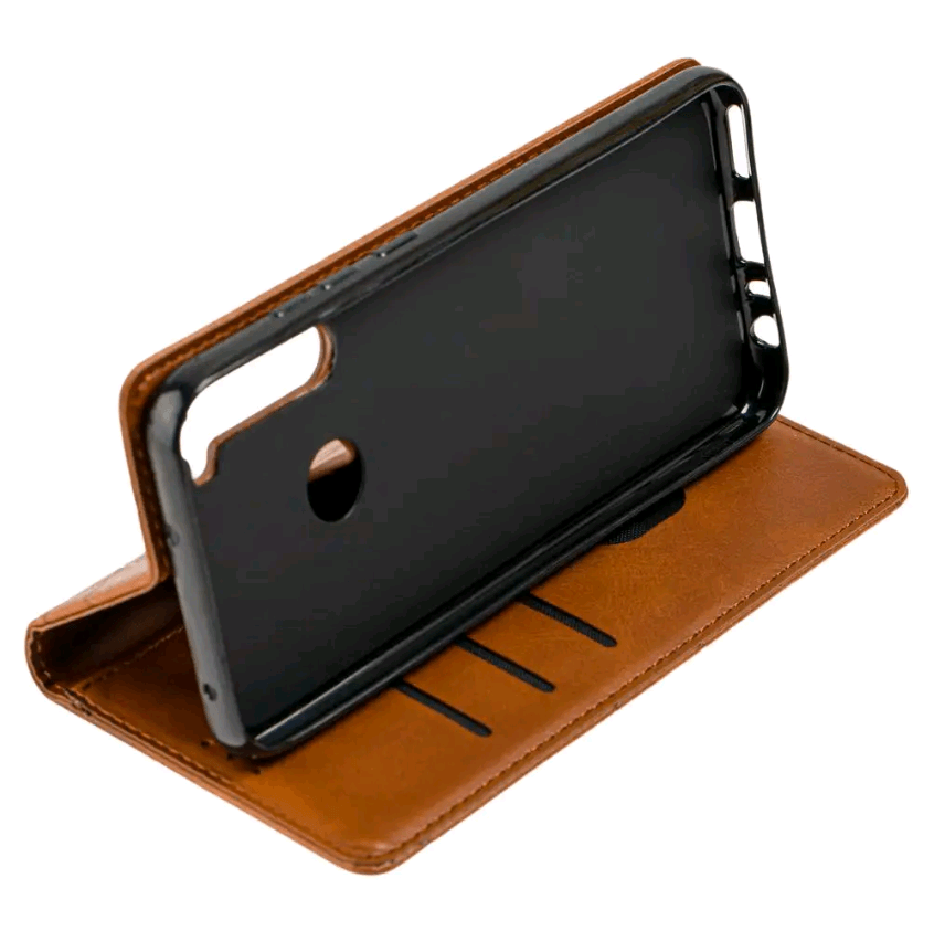 Книжка Business для Xiaomi Redmi Note 8T коричнева-1