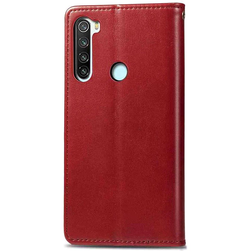 Книжка GETMAN Gallant для Xiaomi Redmi Note 8T Червона-1