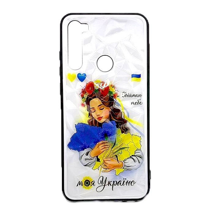Накладка Ladies для Xiaomi Note 8T Люблю Україну-0