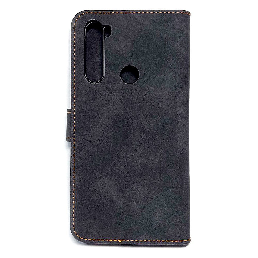 Книжка Cover Stylish Slot Matte для Xiaomi Redmi Note 8T (Чорна)-1