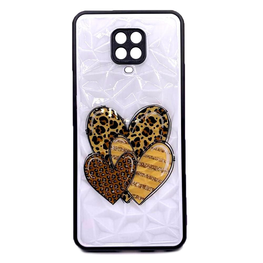 Накладка Ladies Camera для Xiaomi Note 9s/Note 9 Pro Леопардові серця-0