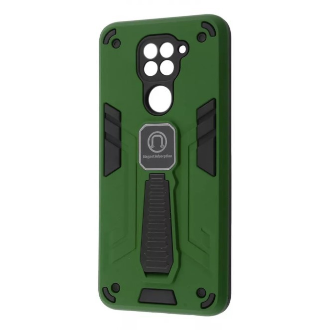 Чохол Armor Magnetic для Xiaomi Note 9  (Dark green)-0
