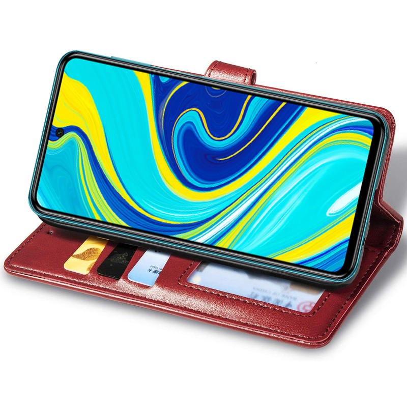 Книжка GETMAN Gallant для Xiaomi Poco X3 NFC/Poco X3 Pro червона-2