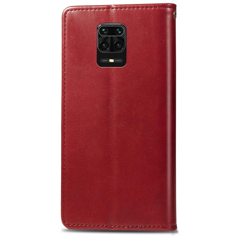 Книжка GETMAN Gallant для Xiaomi Redmi Note 9s / Note 9 Pro / Note 9 Pro Max червона-1
