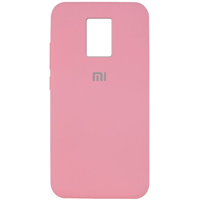 Silicone Cover Full Protective для Xiaomi Redmi Note 9s / Note 9 Pro / Note 9 Pro Max (Pink)-0