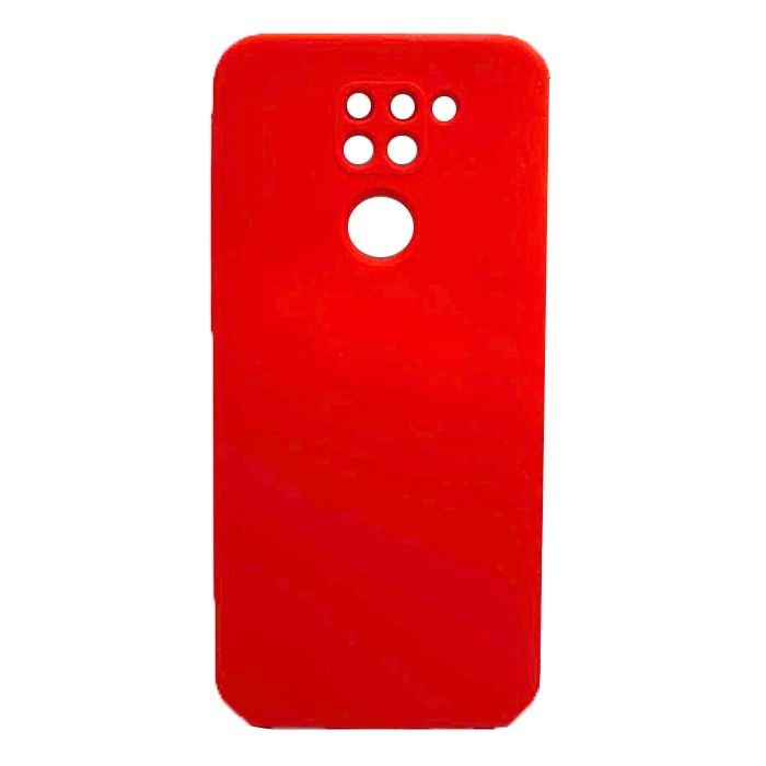 Silicone Cover Full Camera without Logo (A) для Xiaomi Note 9 (Red)-0