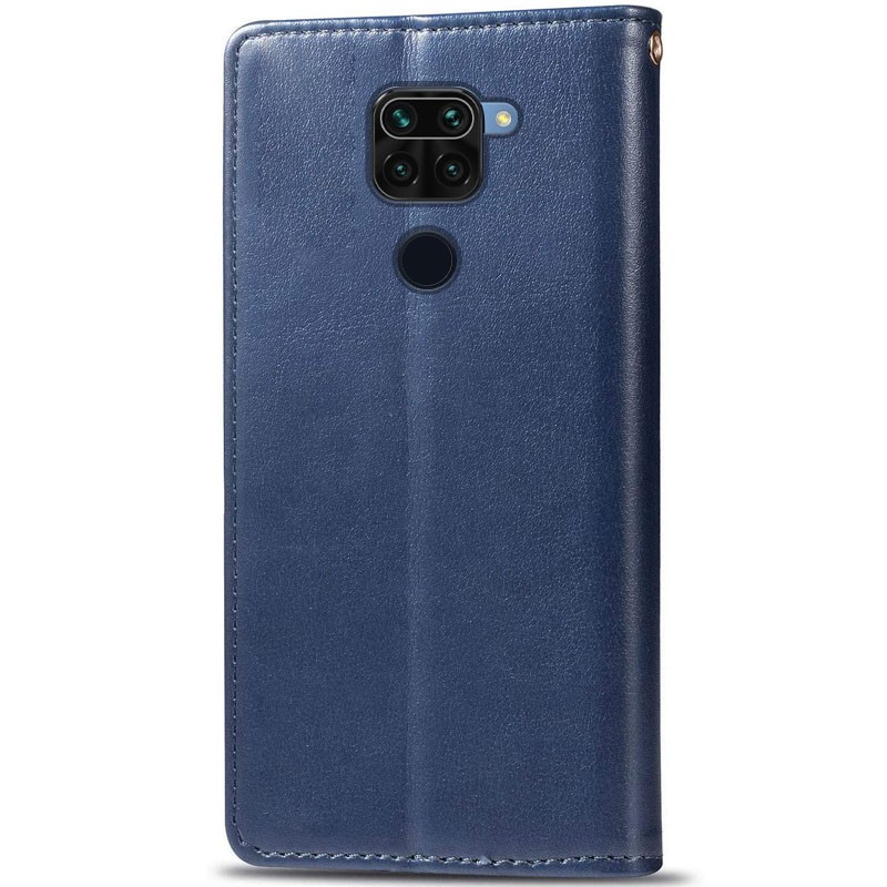 Книжка GETMAN Gallant для Xiaomi Redmi Note 9 синя-1