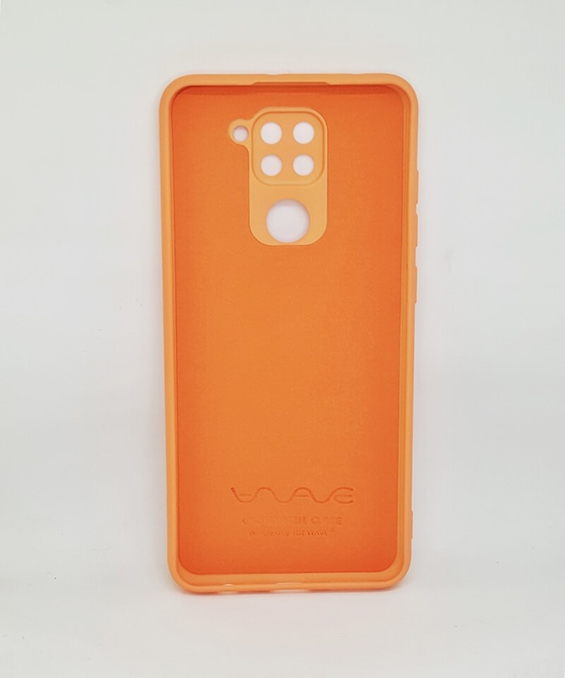 WAVE Colorful Case для Xiaomi Redmi Note 9 (peach)-1