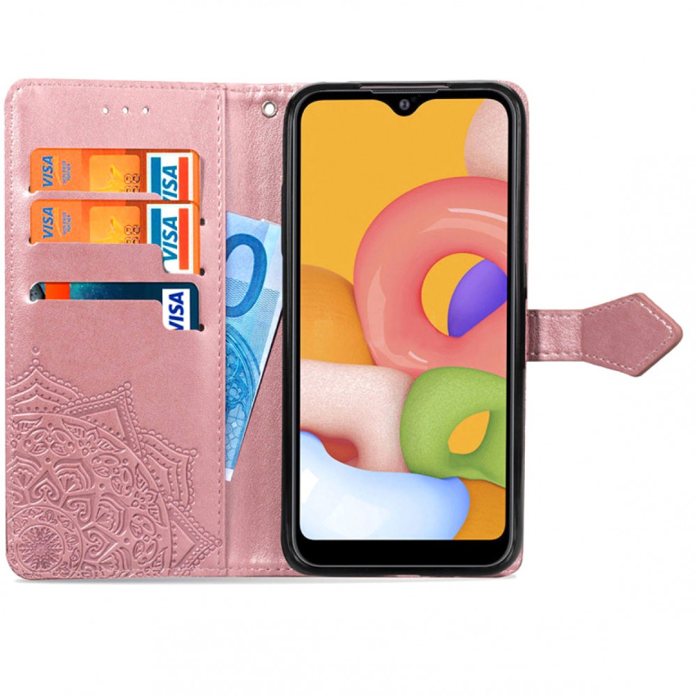 Книжка Art Case для Xiaomi Redmi 9A Рожева-1