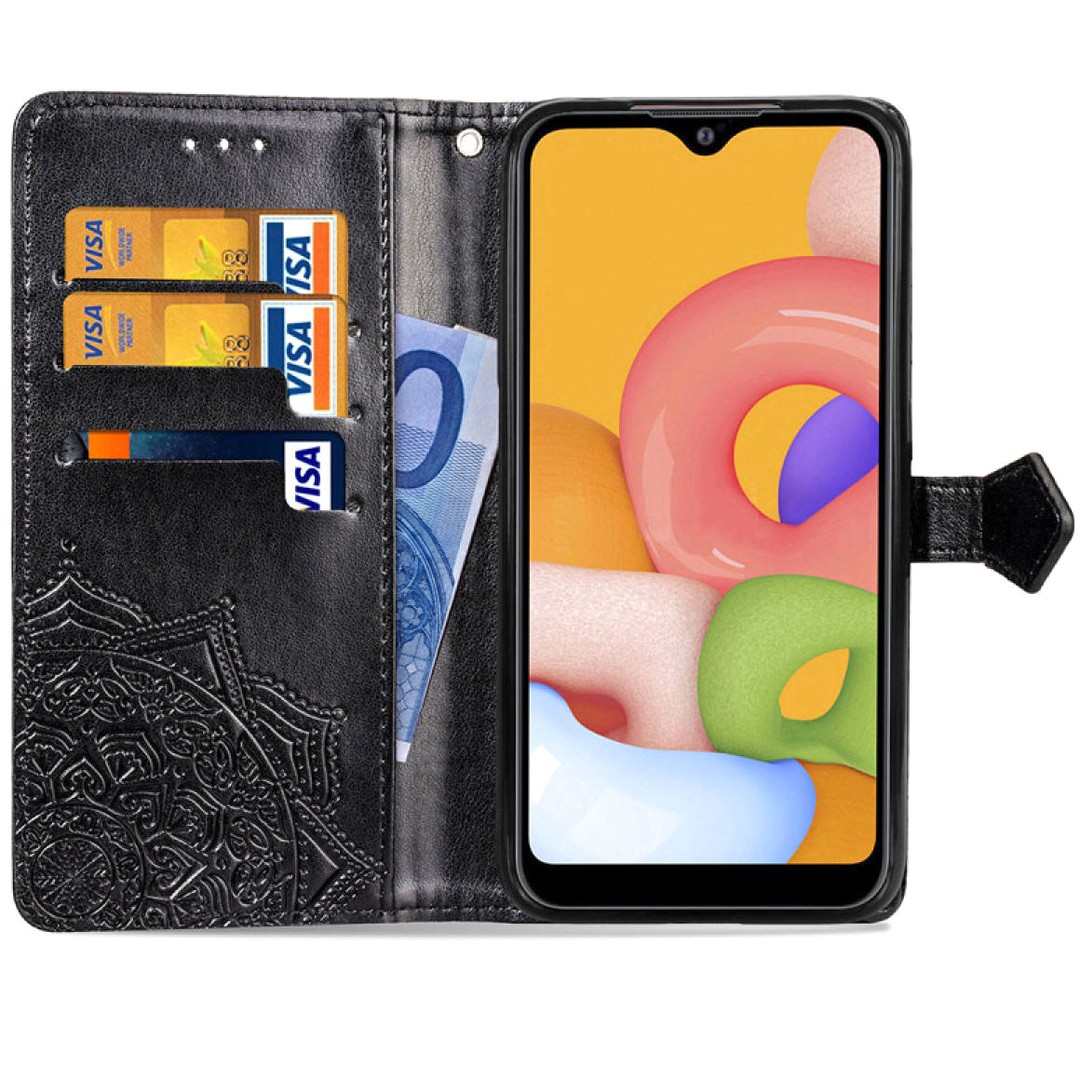 Книжка  Art Case для Xiaomi Redmi Note 9 Чорна-1