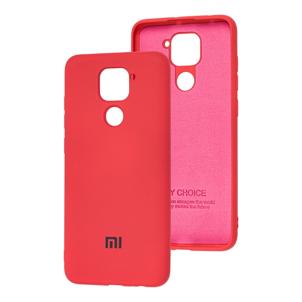 HQ Silicone Case для Xiaomi Redmi 10X/Redmi Note 9 кораловий-0