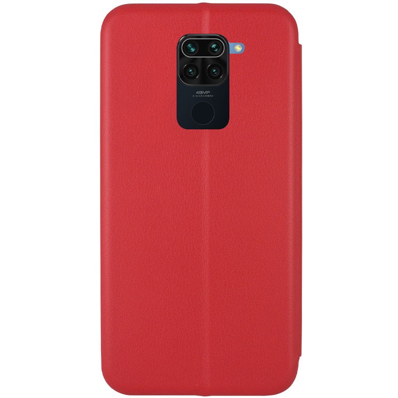 Книжка Premium для Xiaomi Redmi Note 9 червона-1