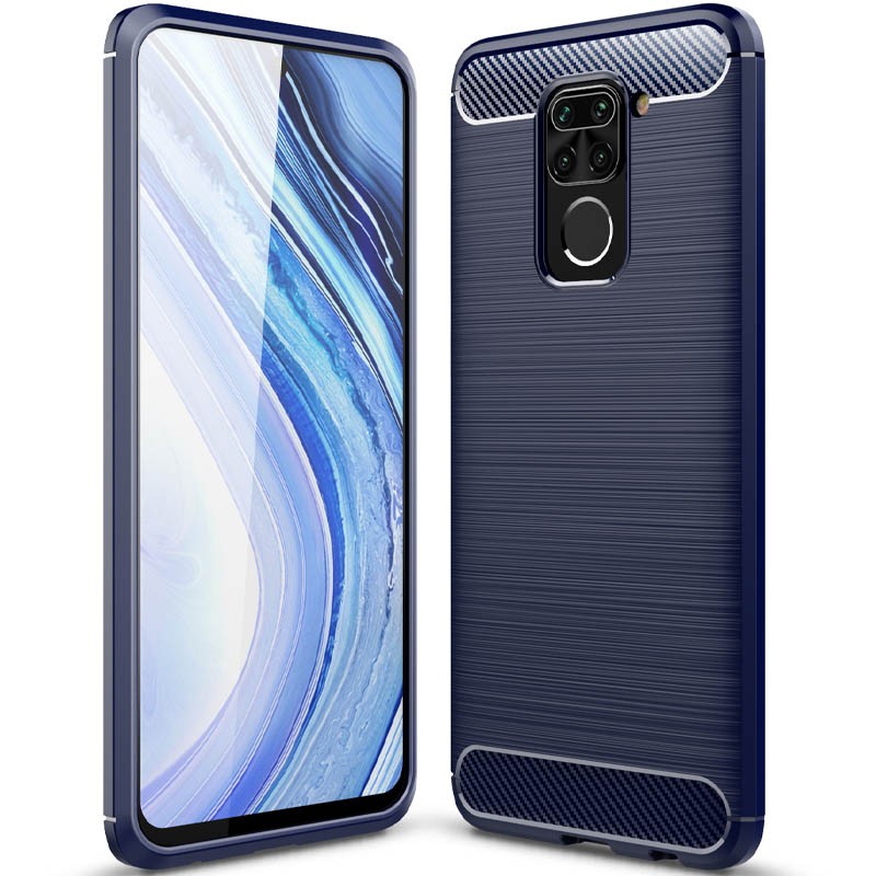 Накладка Ultimate Experience для Xiaomi Redmi Note 9 синя-0