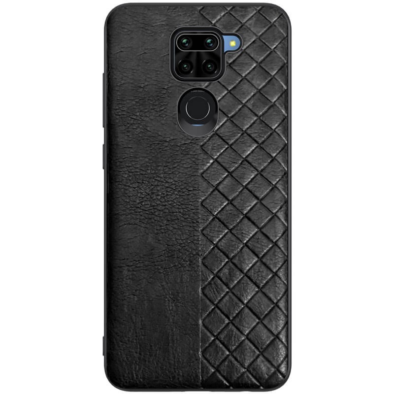 Накладка WeaveSide для Xiaomi Redmi Note 9/Redmi 10X чорна-0