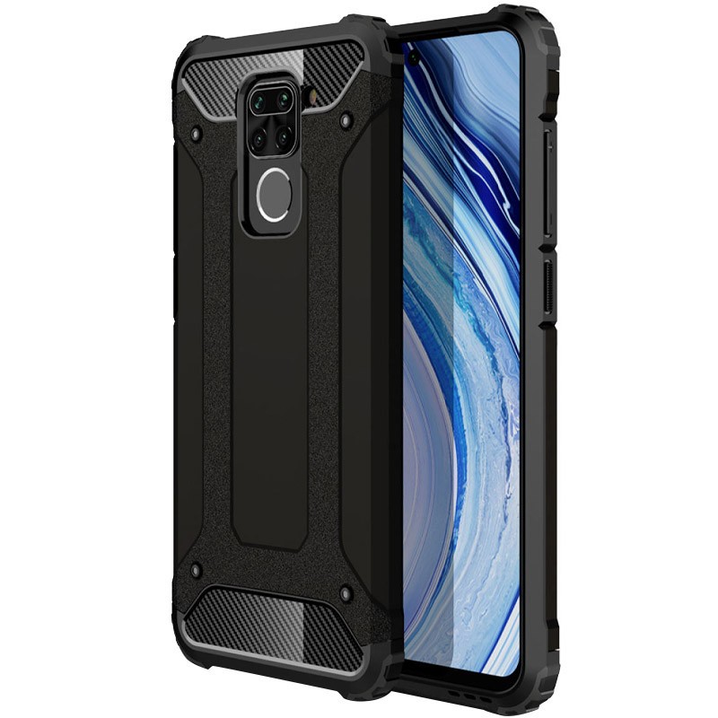 Накладка Armor для Xiaomi Redmi Note 9 чорна-0