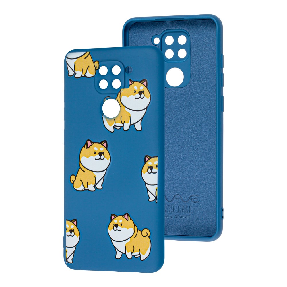 WAVE Fancy для Xiaomi Redmi Note 9 (corgi/dark blue)-0