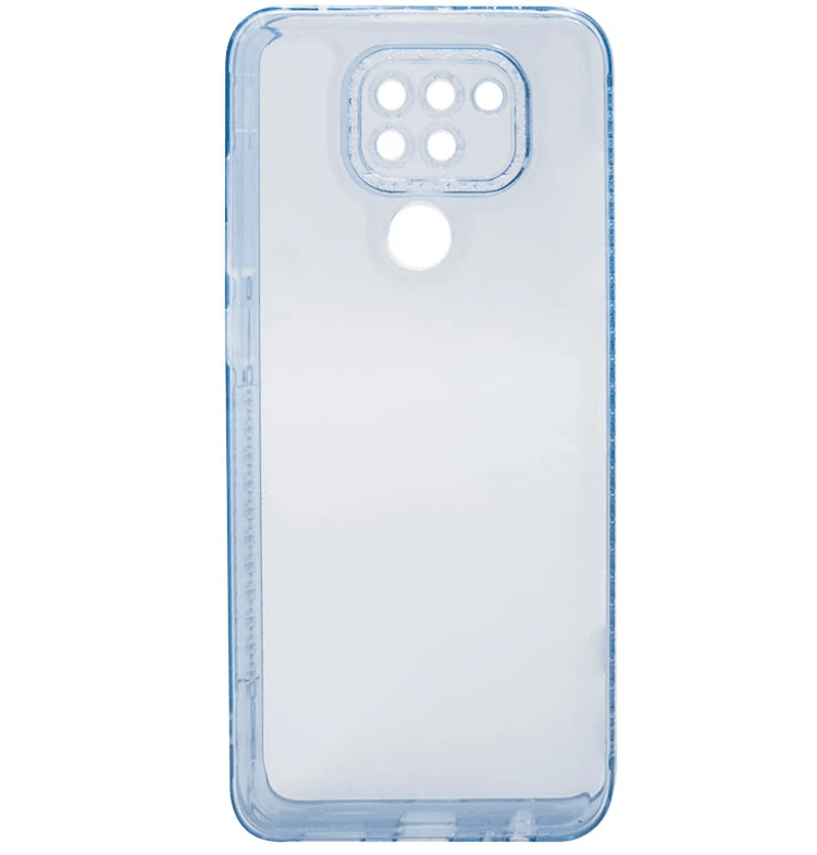 Накладка Starfall Clear для Xiaomi Redmi Note 9 / Redmi 10X (Блакитна)-0