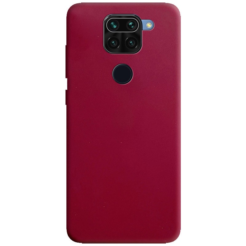 Накладка Candy для Xiaomi Redmi Note 9/Redmi 10X Бордова-0