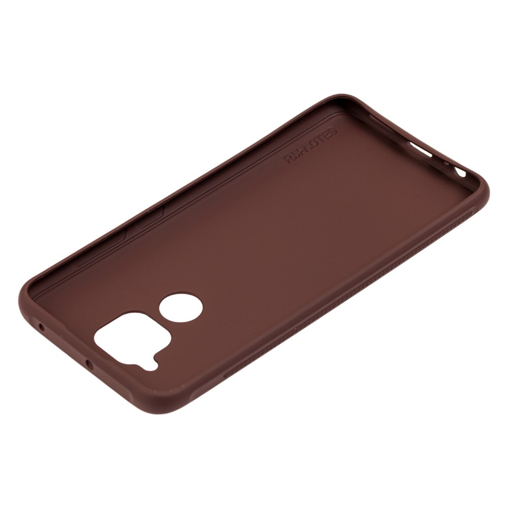 Накладка Bracket для Xiaomi Redmi Note 9 коричнева-2