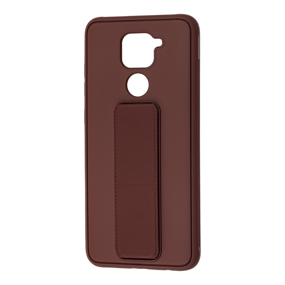 Накладка Bracket для Xiaomi Redmi Note 9 коричнева-0