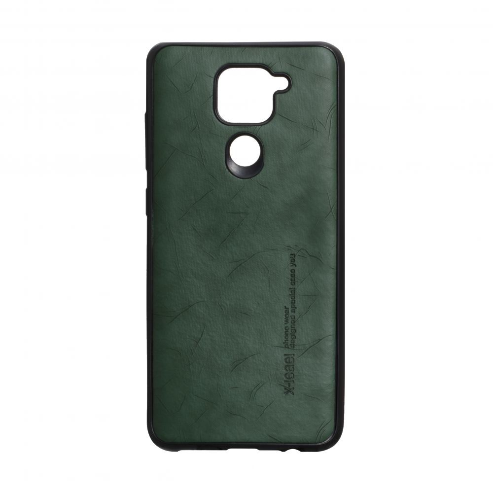 Накладка Leael Color для Xiaomi Redmi Note 9 зелена-0