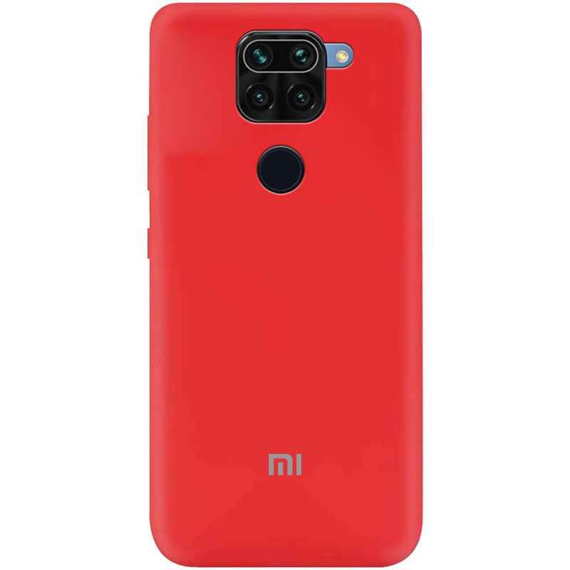 Silicone Cover My Color Full Protective (A) для Xiaomi Redmi Note 9/Redmi 10X (Red)-0